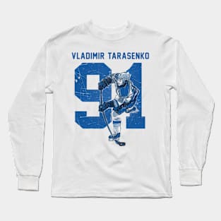 Vladimir Tarasenko St. Louis Grunge Long Sleeve T-Shirt